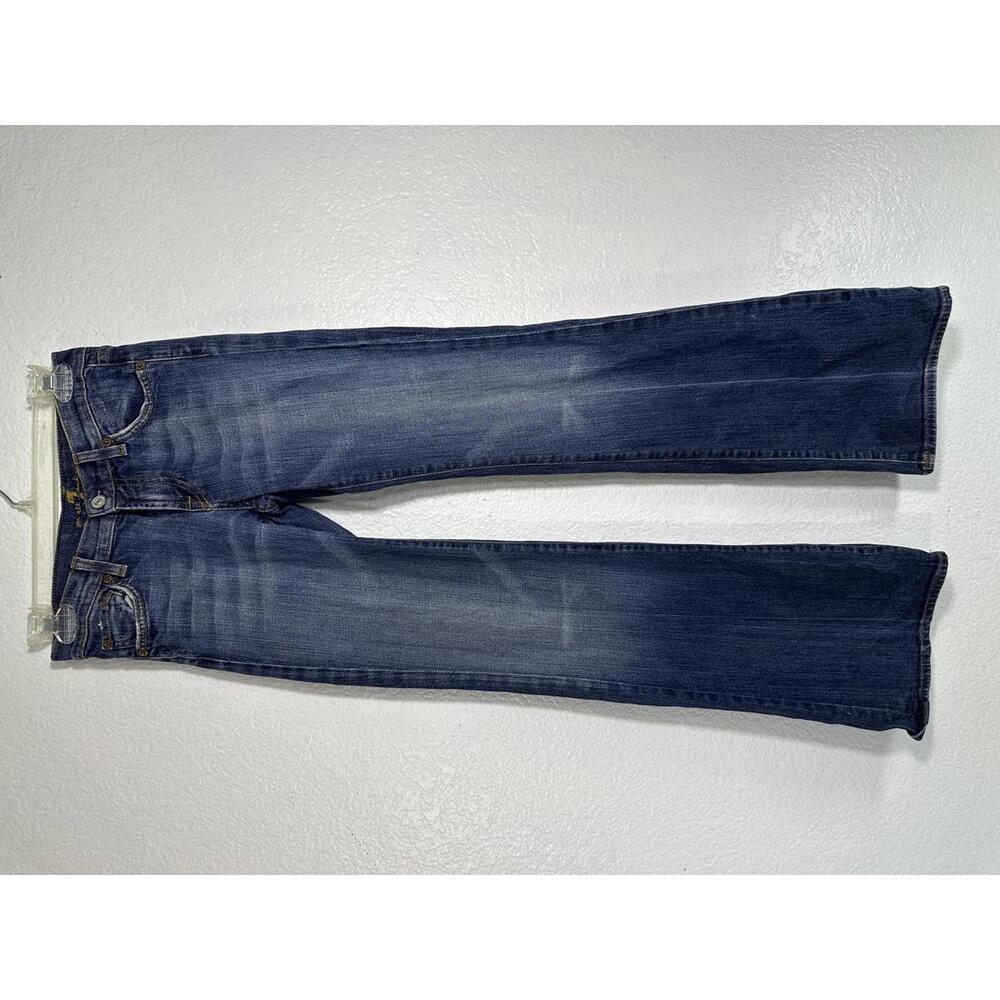 7 For All Mankind Blue Flare Jeans